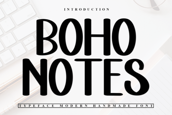 Boho Notes: A Stylish Display Font for Bold Branding