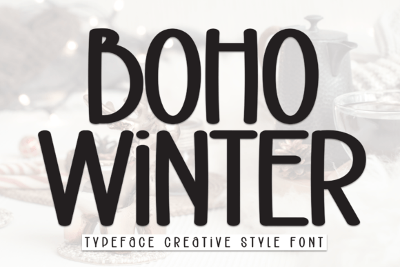 Boho Winter Font for Warm and Charming Web Designs