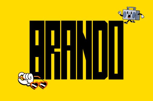 Brando Font for Strong, Bold Branding on Product Labels and More