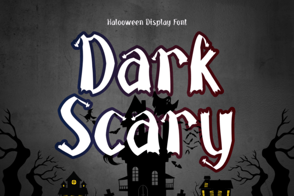 Dark Scary Font for Halloween-Themed Branding and Design