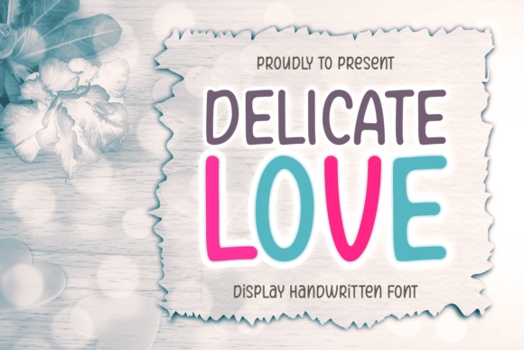 Delicate Love Font for Handmade Creations