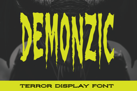 Demonzic Font for Halloween-Themed Web Designs