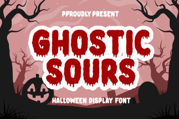 Ghostic Sours Font for Chilling Web Design Projects
