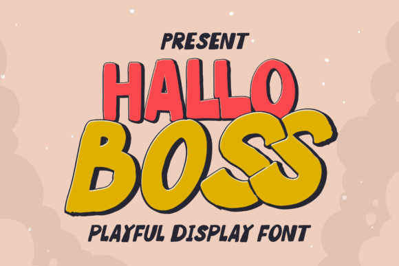 Hallo Boss: The Playful Font That Elevates Campaign Design