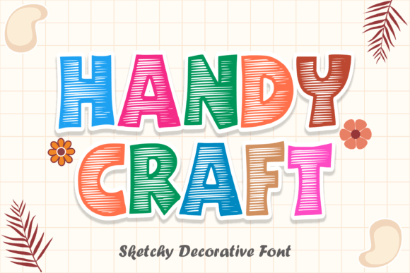 Handycraft Font for Retro Web Designs