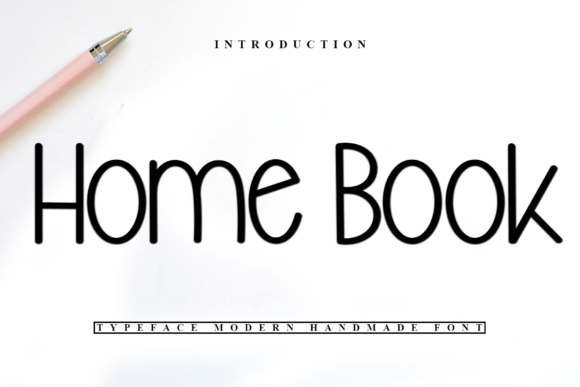 Home Book: A Cozy Handwritten Font for Creative Campaigns