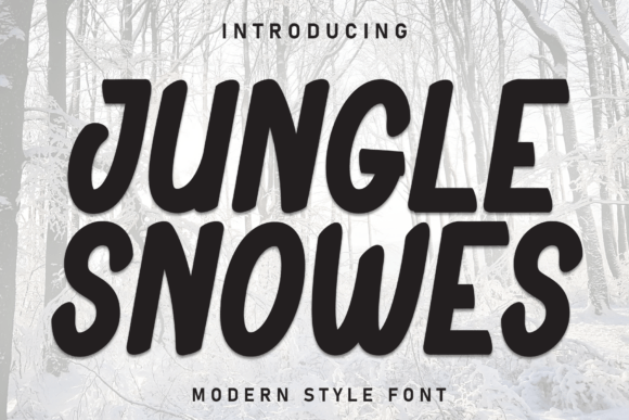 Jungle Snowes Font for Bold and Playful Branding