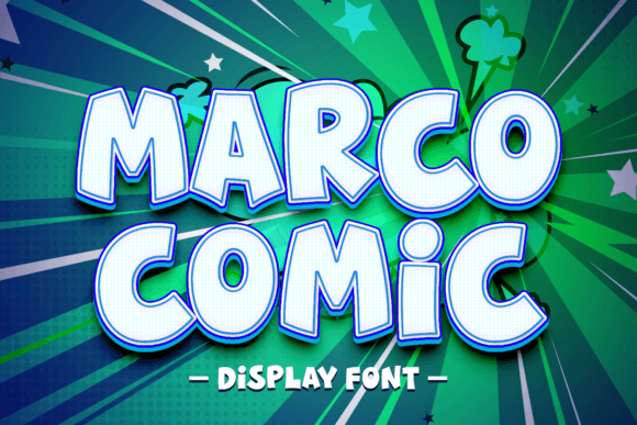 Marco Comic: A Playful Yet Professional Display Font for Branding