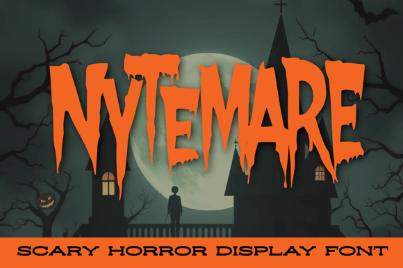 Nytemare Font for Craft Creations