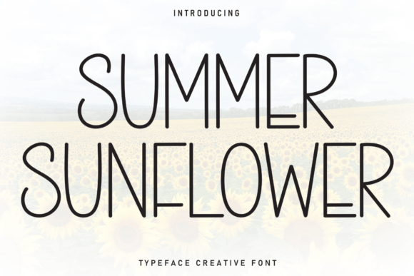 Summer Sunflower: A Handwritten Font for Warmth and Summer Vibes