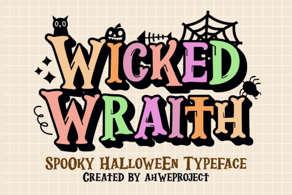 Wicked Wraith: A Whimsical Font for Enchanting Designs